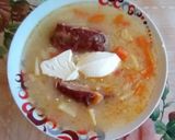Pas rețetă Ciorbă chiurechi - Varză crudă cu costiță 2 fotografie