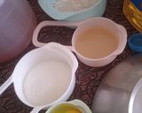 عکس مرحله 1 از دستور کیک یزدی با آرد گندم