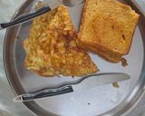 A picture of step 8 of Masala Omlette.