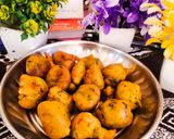 बेसन प्याज़ के पकोड़े (Besan pyaz ke pakode recipe in Hindi) रेसिपी चरण 5 फोटो