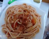 A picture of step 7 of Easy Spaghetti.