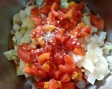 Foto del paso 11 de la receta Ensalada de pimientos rojos asados en sus propios jugos