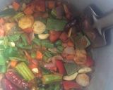 A picture of step 2 of Sambar Rice.