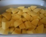Korianderes krumplifőzelék pecsenyével recept fázis 1 fotója