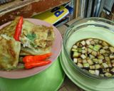 Foto langkah ke 9 dari resep Martabak Telur Simple (Kulit Lumpia) kuah Cuko.