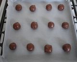 Pillecukros-csokis korong recept fázis 4 fotója