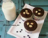 Foto langkah ke 8 dari resep Cupcake Putih Telur Coklat.