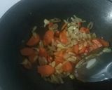 Foto langkah ke 2 dari resep Tumis Sawi Putih, Wortel & Telur.