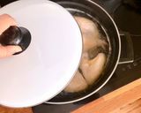 Hình bước làm 3 của món Miến Gà Xá Bấu