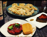 Foto del paso 4 de la receta: Cena oriental (tataki, tartar de atún y gyozas)