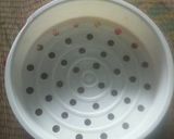 Hình bước làm 4 của món Xôi gấc + chà bông
