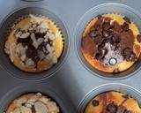 Foto langkah ke 9 dari resep Double Chocolate Cream Cheese Muffins.
