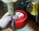 Hình bước làm 2 của món Lòng dồi sụn nướng