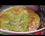 A picture of step 4 of Chole dhaniya masala.