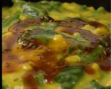 A picture of step 8 of Palak Dal (spinach-lentil soup).