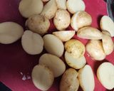 Foto del paso 4 de la receta: Jamón ahumado al vino y papas