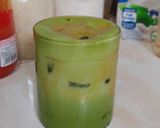 Foto langkah ke 5 dari resep Dirty Matcha Latte.