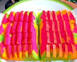 Foto langkah ke 5 dari resep Rainbow Panggang #Favorit PaonTaksu.