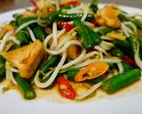 Foto langkah ke 3 dari resep Tumis Tahu, Taoge Kacang Panjang.