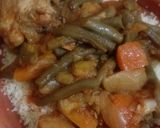 A picture of step 7 of Algerian Couscous.