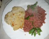 Foto del paso 11 de la receta: Milanesas con puré rojo