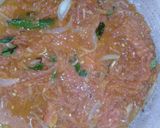 A picture of step 3 of Sausage Chutney Pasta.