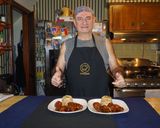 A picture of step 8 of Mongolian chicken wings.
