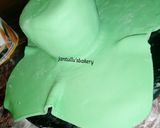 A picture of step 5 of Green Apple cake.