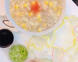 A picture of step 8 of Chicken Corn Soup.