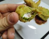 Foto del passaggio 3 della ricetta Fiori di zucca, ricotta, alici e capperi