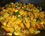चटपटी कद्दू की सब्जी (chatpati kaddu ki sabzi recipe in Hindi) रेसिपी चरण 6 फोटो
