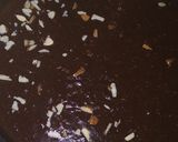 A picture of step 5 of Chocolate almond Barfi.