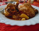 Foto del paso 16 de la receta: Pollo al ajillo en salsa 🧄