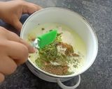 A picture of step 2 of Mutton Afghani.