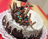 Foto del paso 6 de la receta: Torta de bizcochuelo con relleno de chocolate