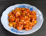Foto langkah ke 7 dari resep Sambal Udang Kentang.