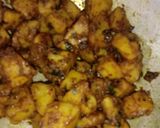 A picture of step 4 of Jeera Aloo.