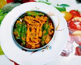 A picture of step 4 of Instant Tasty yummy chatpattu carrot and green chilli pickle.