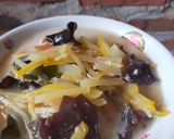 Foto langkah ke 3 dari resep Lodeh kates jamur tiram.