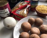 Foto del paso 1 de la receta: Fideuà de pato con dátiles y setas Portobello