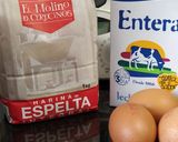 Foto del paso 1 de la receta: Tortitas con harina de espelta