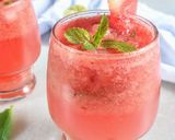 A picture of step 1 of Watermelon masala mojito.