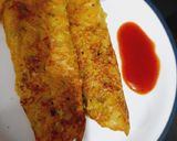 A picture of step 5 of Veg Wheat flour Chilla.
