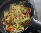 A picture of step 4 of Stirred Veggies.
