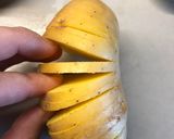 Foto del paso 1 de la receta: Papas abanico con aceite especiado