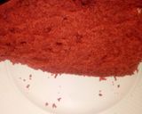 A picture of step 14 of Red velvet cake.
