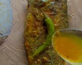 A picture of step 6 of Koi Jhaal or Climbing Perch in Mustard paste.