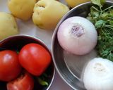 A picture of step 5 of Royal Dal Bati chokha.