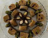 A picture of step 5 of Biscoff sesame rolls.