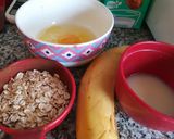Foto del paso 1 de la receta: Panqueques de avena y banana